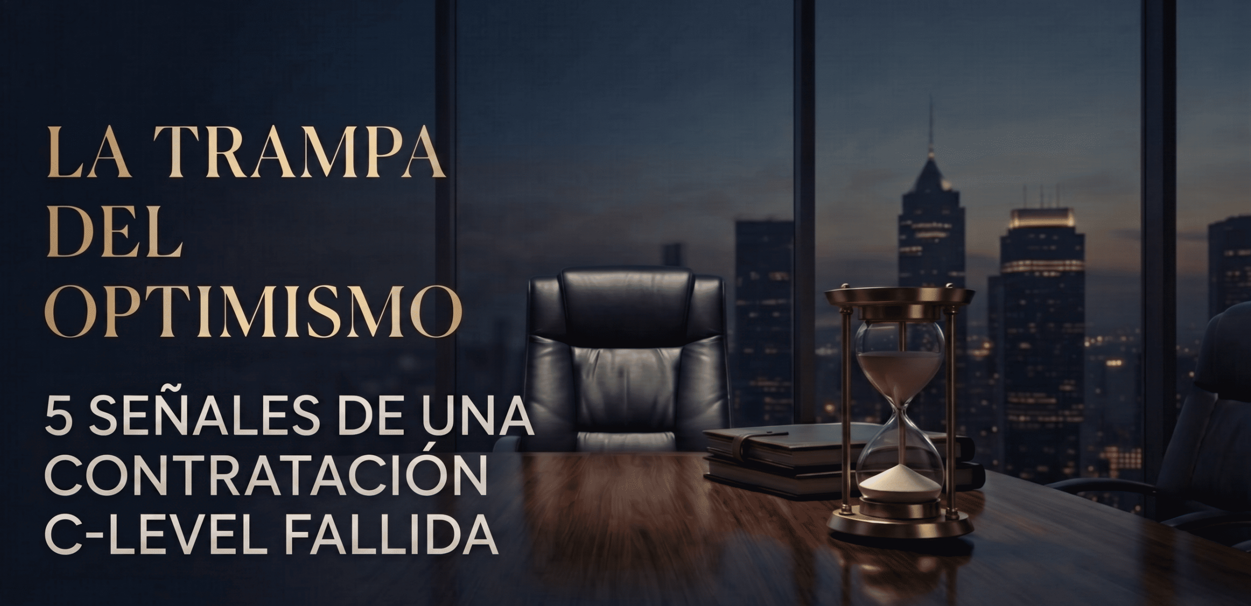 Señales de alerta en contratación de alta gerencia