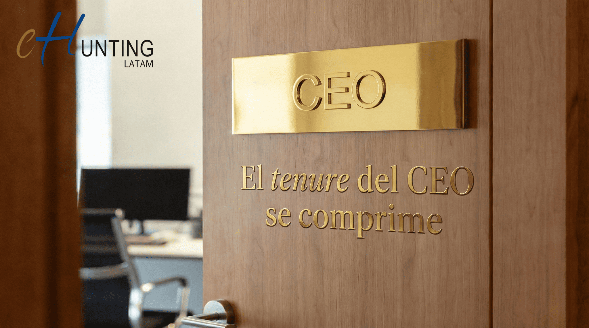 Portada del artículo sobre la reducción en la permanencia de los CEOs